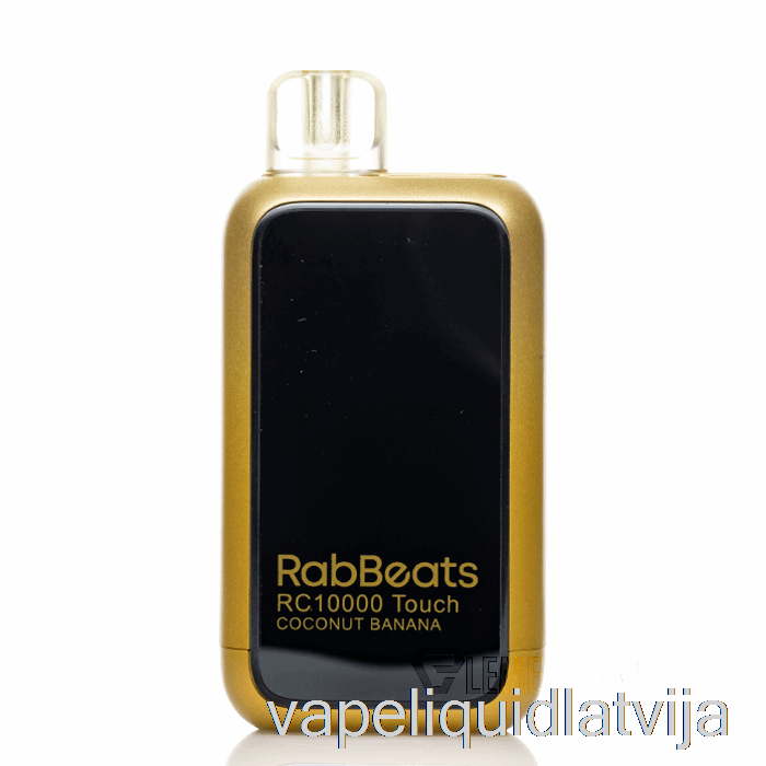 Rabbeats Rc10000 Touch Vienreizējās Lietošanas Kokosriekstu Banānu Vape šķidrums